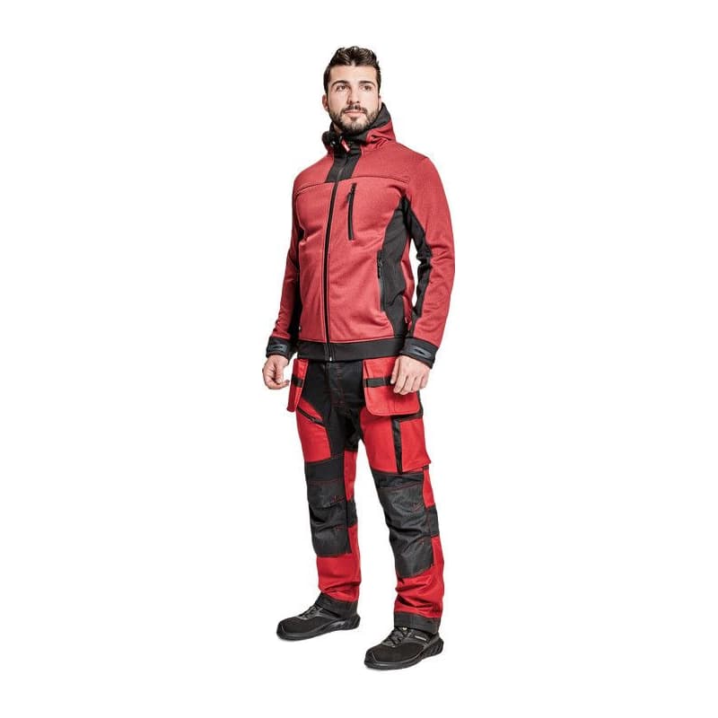 HUYER SOFTSHELL bunda šedá L