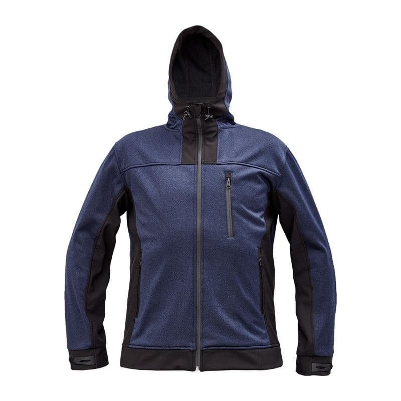 HUYER SOFTSHELL bunda šedá L 4