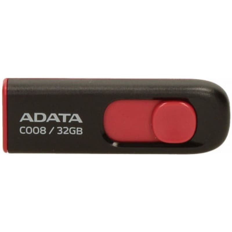 ADATA Flash Disk 32GB C008, USB 2.0 Classic, čierna 4