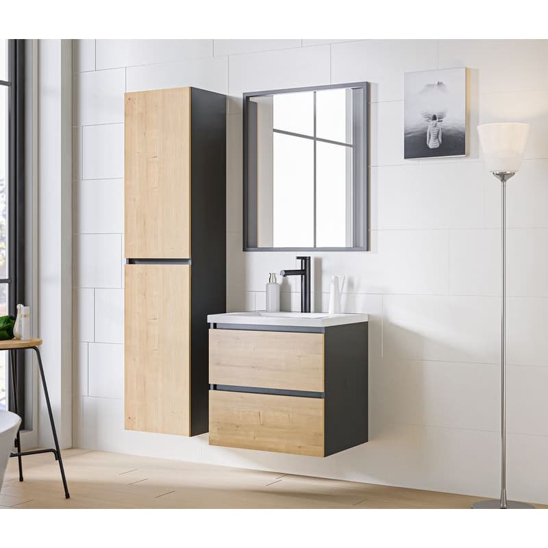 ArtCom Kúpeľňový komplet MONAKO Grey Oak 60/2