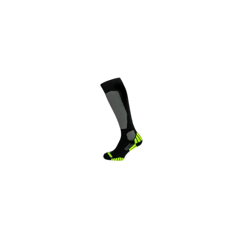 Lyžiarske podkolienky (ponožky) BLIZZARD Merino Racing ski socks, black yellow
