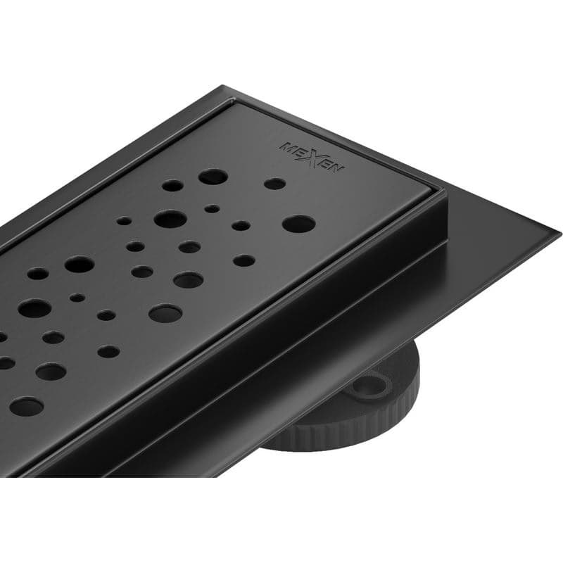 MEXEN/S - Flat M12 odtokový žľab 100 cm čierna 1721100-15