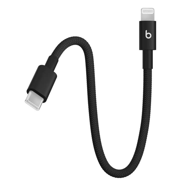 Beats USB-C/Lightning Woven Cable(20cm)-Bolt Black 2