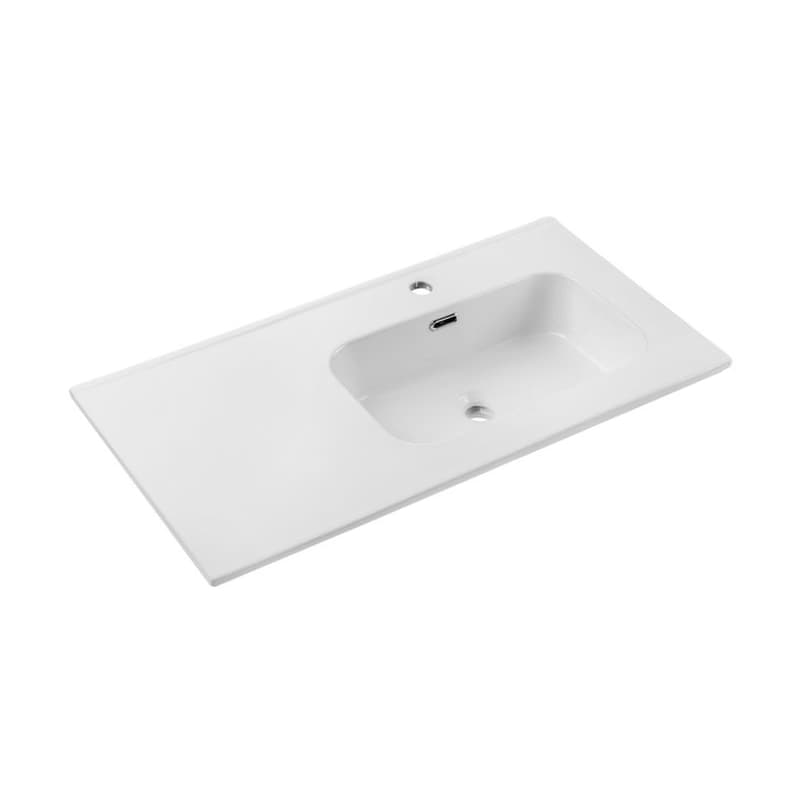 ArtCom Keramické umývadlo GO2 90 P | biely lesk 90 cm 1
