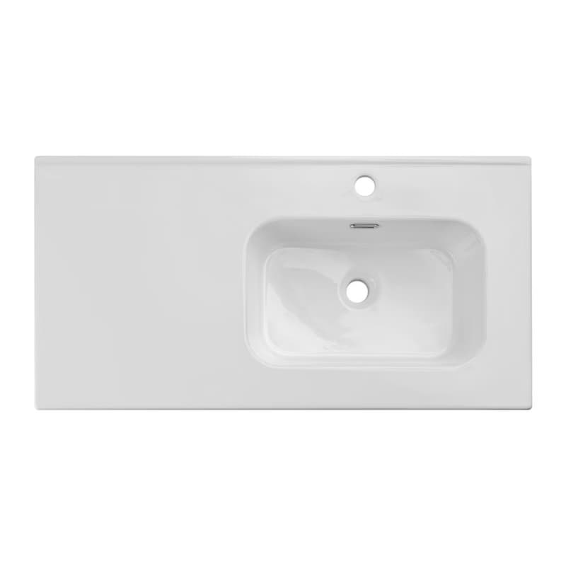 ArtCom Keramické umývadlo GO2 90 P | biely lesk 90 cm 4