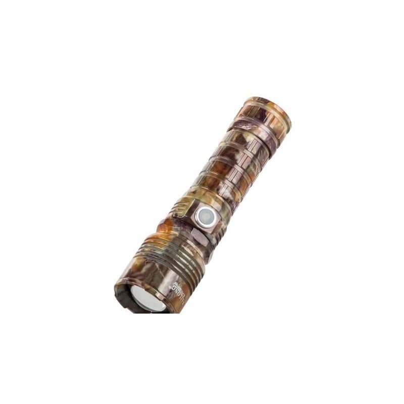 Taktické svetlo Bailong ZOOM CREE LED, camo 6