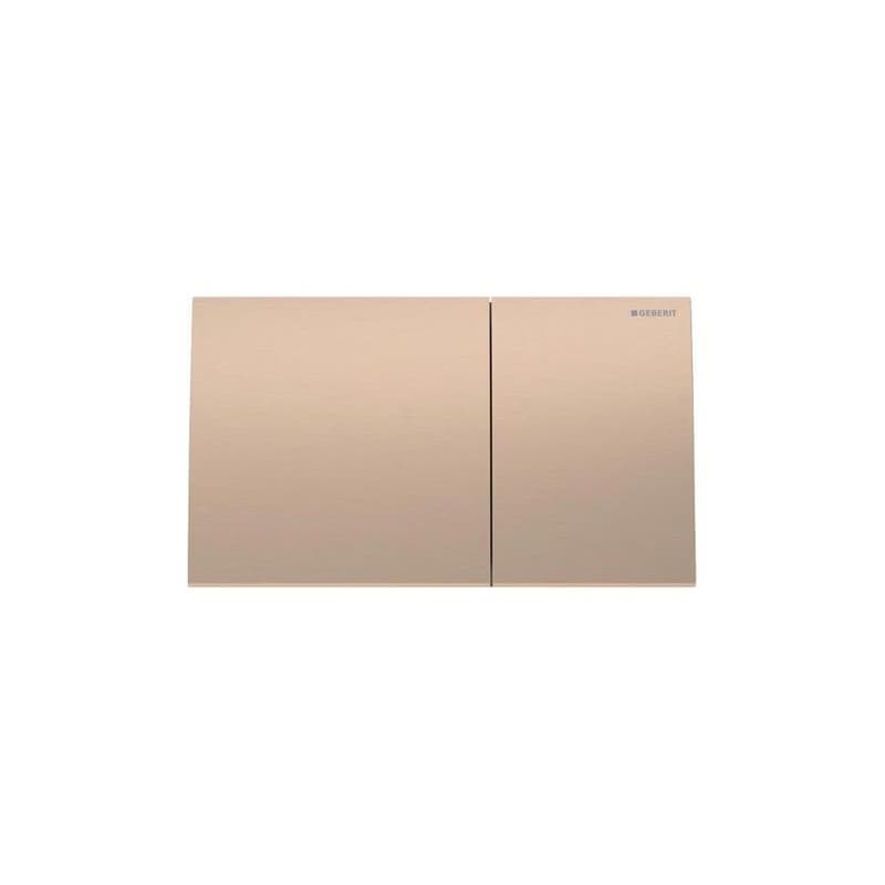 Geberit 115.622.QB.1-Splachovacie tlačidlo 70 25x14,6 cm, kartáčovaný povrch v odtieni ružového zlata 115.622.QB.1 1