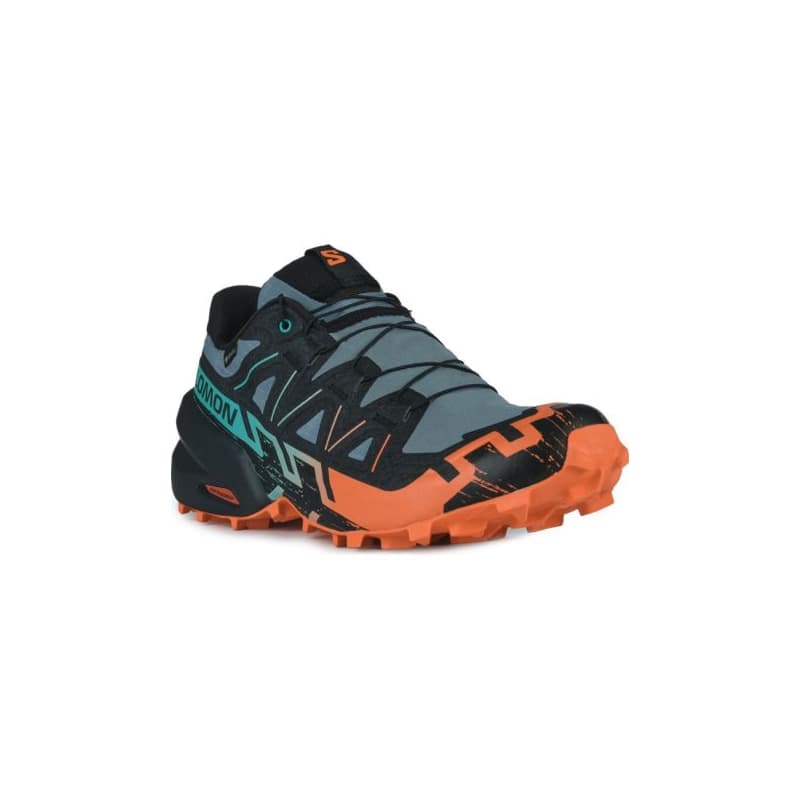 Pánska bežecká trailová obuv SALOMON Speedcross 6 GTX M north atlantic black cherry tomato