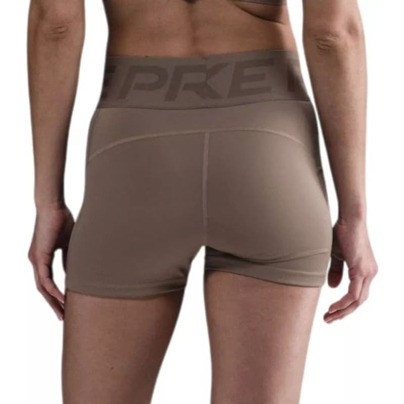Dámske tréningové kraťasy NIKE PRO W NP SCULPT DF HR 3IN SHORT-233-Brown 2