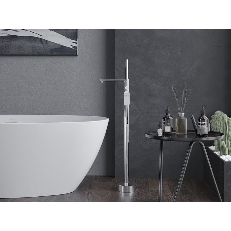 MEXEN - Leda volněstojící vaňová baterie chróm 75633-00 4