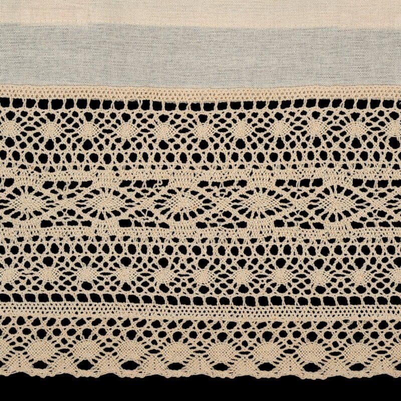 ArtFir Krátka záclona MADDELINE PU | svetlobéžová 150 x 35 cm 5