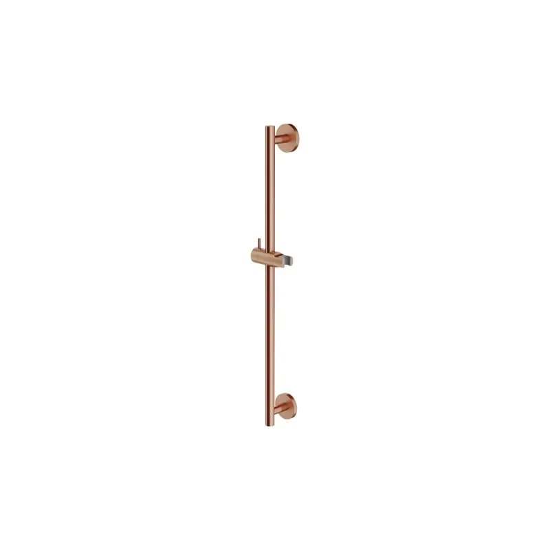 OMNIRES - Sprchová tyč s posuvným držiakom, 66 cm, brúsená meď DR12CPB 1