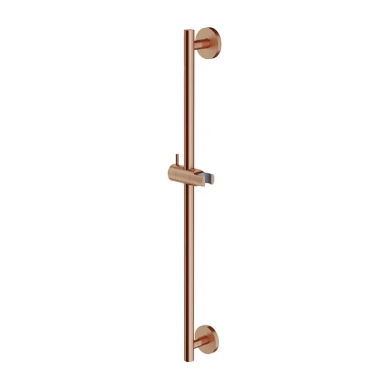 OMNIRES - Sprchová tyč s posuvným držiakom, 66 cm, brúsená meď DR12CPB 3