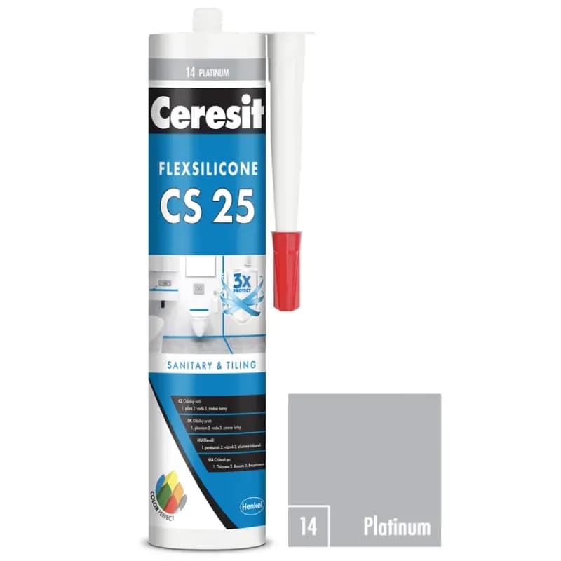 Ceresit Silikón CS25 platinium 280ml 1