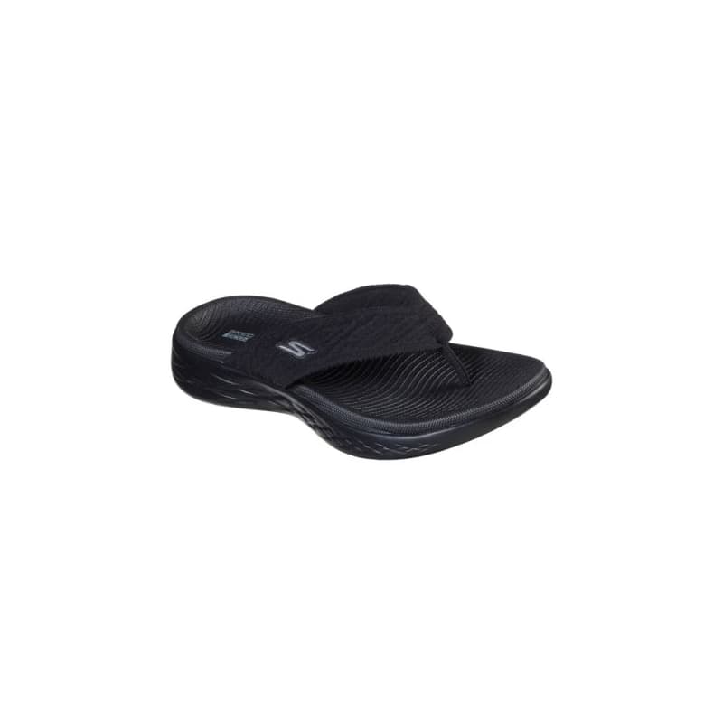 Dámske žabky (plážová obuv) SKECHERS On The Go 600 Sunny W black