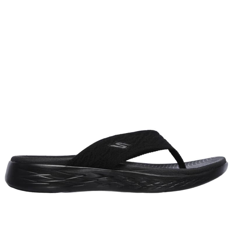 Dámske žabky (plážová obuv) SKECHERS On The Go 600 Sunny W black 2