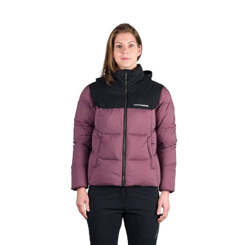 Dámska turistická bunda NORTHFINDER MINDI-676grapeblack 2