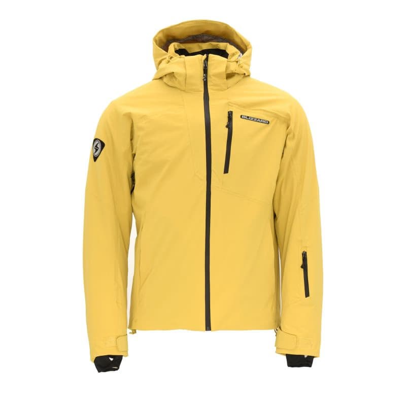 Pánska lyžiarska bunda s kapucňou BLIZZARD Ski Jacket Silvretta, mustard yellow 3