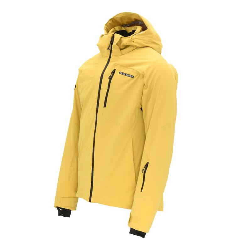 Pánska lyžiarska bunda s kapucňou BLIZZARD Ski Jacket Silvretta, mustard yellow 4