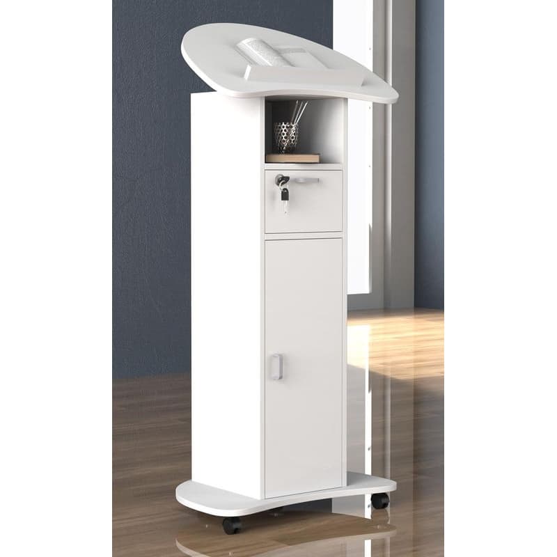 Pult Redola L, biely 1