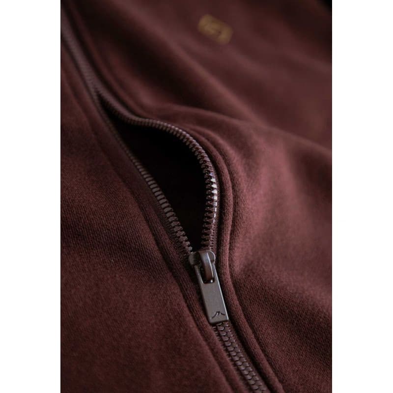 Pánska mikina so zipsom VOLCANO B-COLLEGE-403-BURGUNDY 6