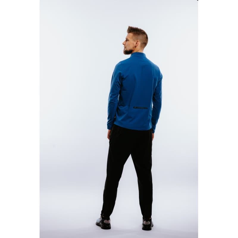 Pánska bežecká mikina s 1 2 zipsom ANTA LS Tee-852215403-3-22_Q1-Titanium Blue 4
