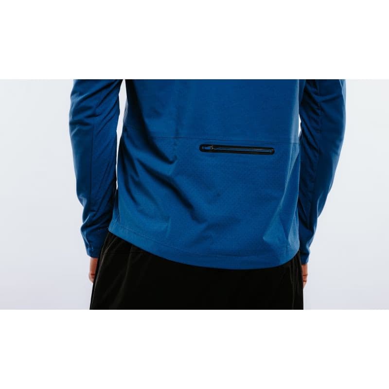 Pánska bežecká mikina s 1 2 zipsom ANTA LS Tee-852215403-3-22_Q1-Titanium Blue 6