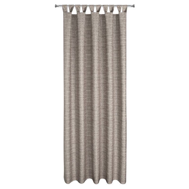 ArtFir Záves na terasu GARDEN 10 PU | hnedá/krémová 155 x 220 cm 3