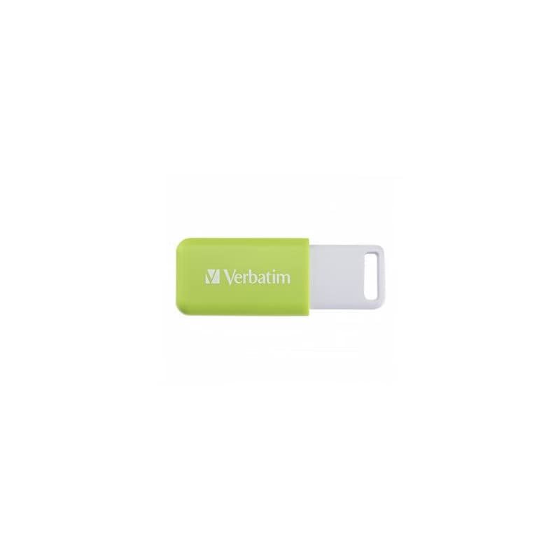 Verbatim USB flash disk, USB 2.0, 32GB, DataBar, zelený, 49454, pre archiváciu dať 2