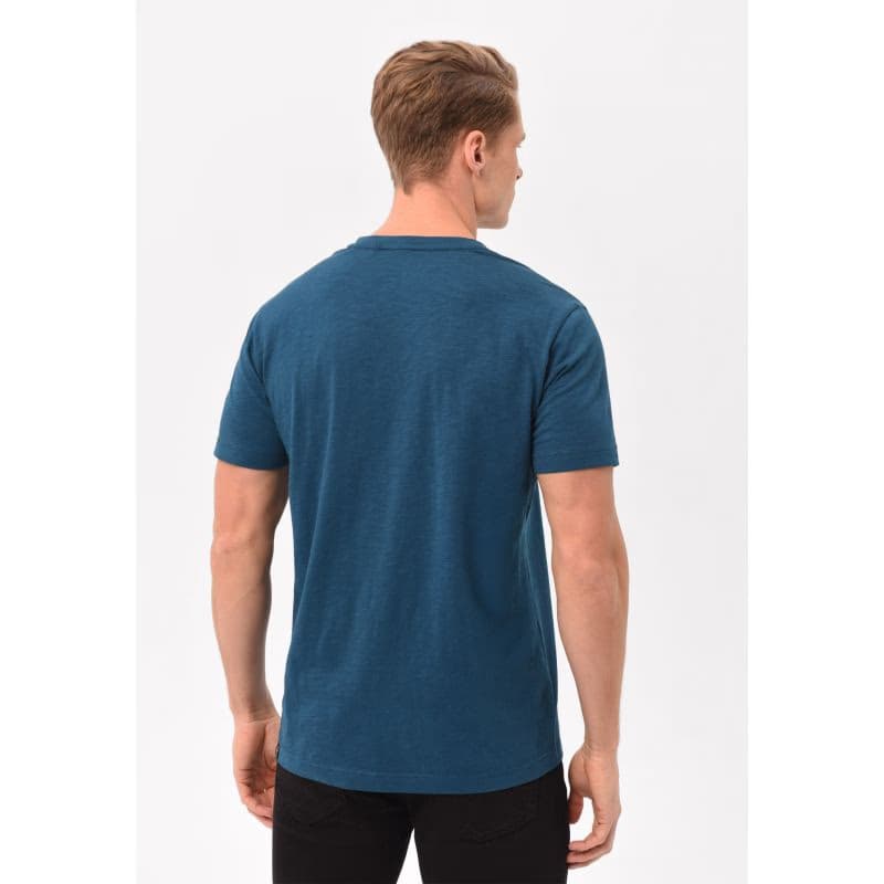 Pánske tričko s krátkym rukávom VOLCANO HUBRIS-603-TURQUOISE 3