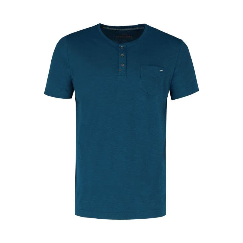 Pánske tričko s krátkym rukávom VOLCANO HUBRIS-603-TURQUOISE 5