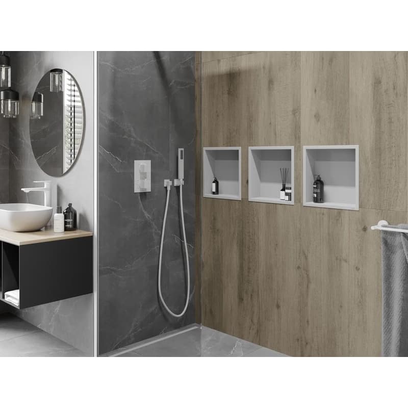 MEXEN - X-Wall-R modul pre vstavanie do steny 30 x 30, biela 1920303010 5