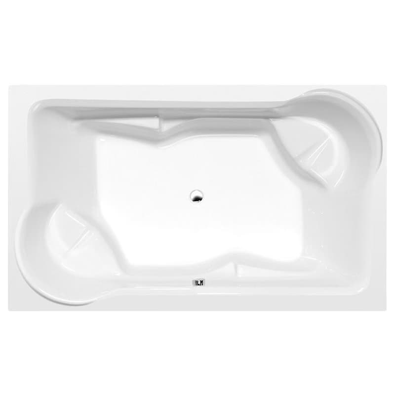 POLYSAN - DUO obdĺžniková vaňa 200x120x45cm, biela 16111 1