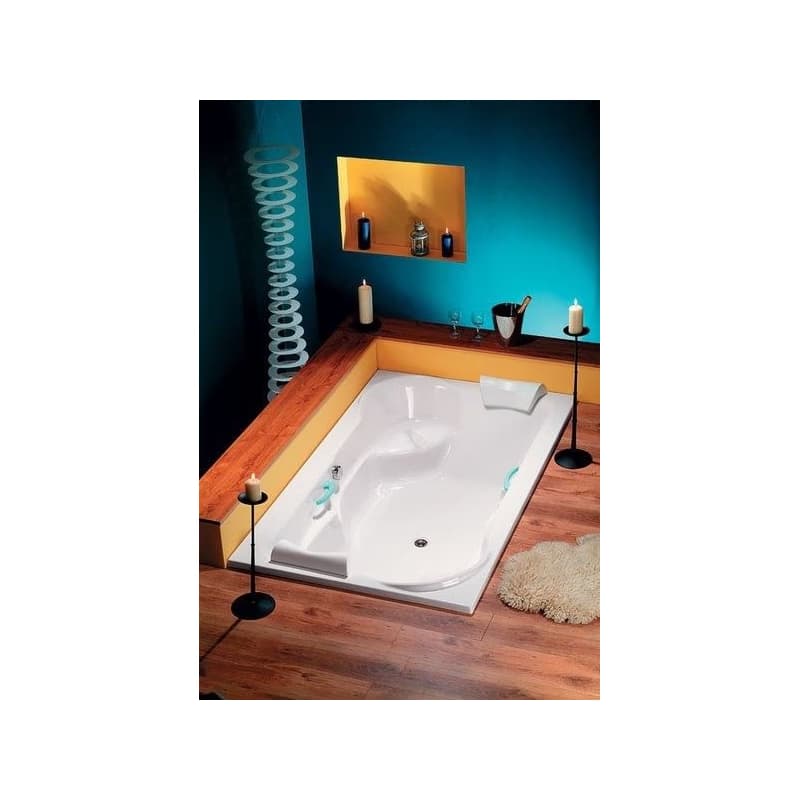 POLYSAN - DUO obdĺžniková vaňa 200x120x45cm, biela 16111 2