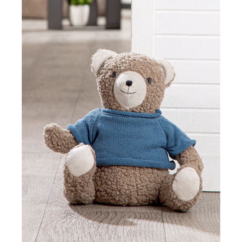 Medveď na zarážku dverí - bavlna "Knut" 1