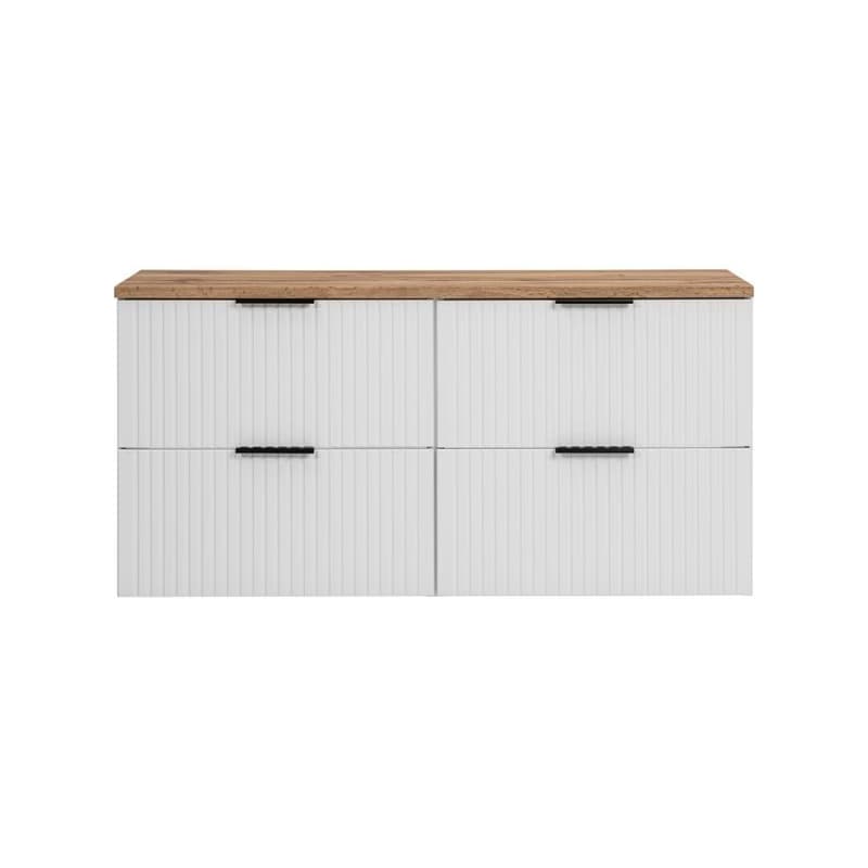 ArtCom Kúpeľňová skrinka s doskou ADEL White D120/1 | 120 cm 3