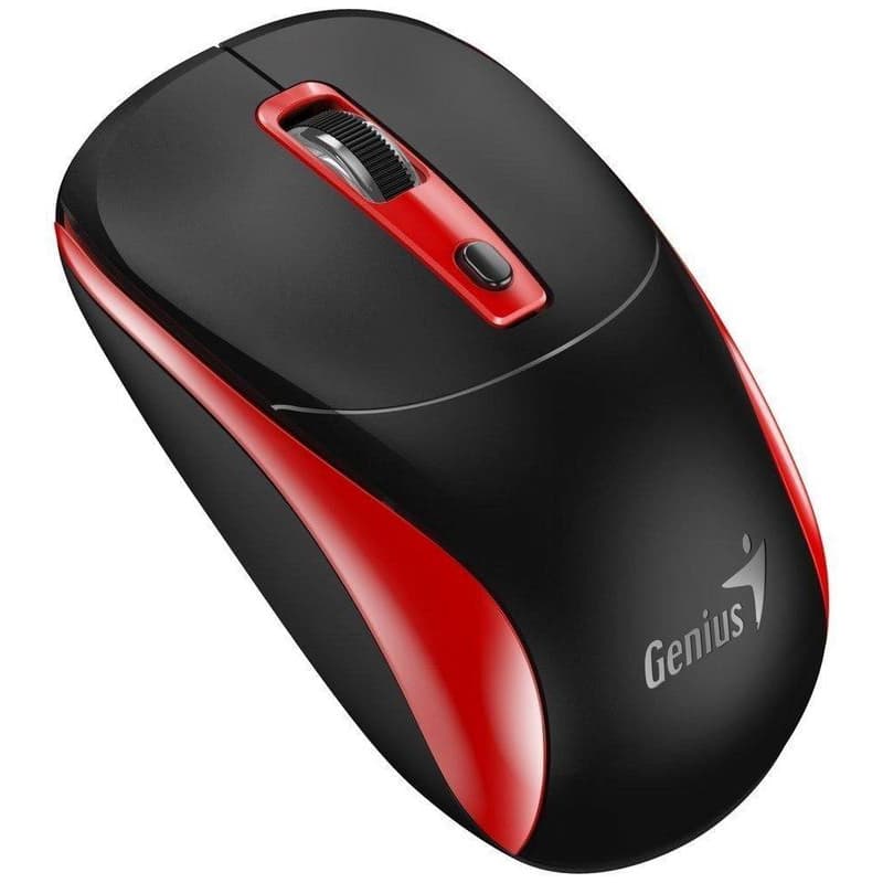 GENIUS myš NX-7123/ 1200 dpi/ bezdrôtová/ Copilot/ čierno-červená