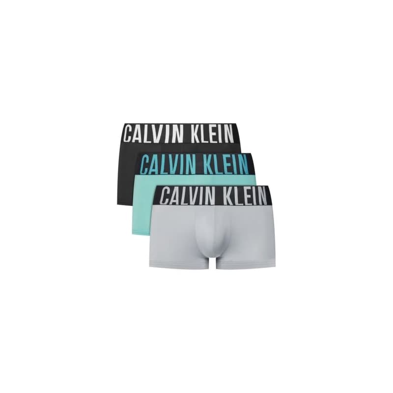 Pánske boxerky CALVIN KLEIN 3 PACK-LOW RISE TRUNK 3PK