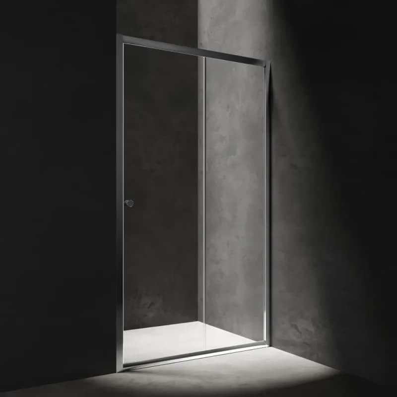 OMNIRES - BRONX posuvné sprchové dvere, 130 cm chróm /transparent /CRTR/ S2050130CRTR 2