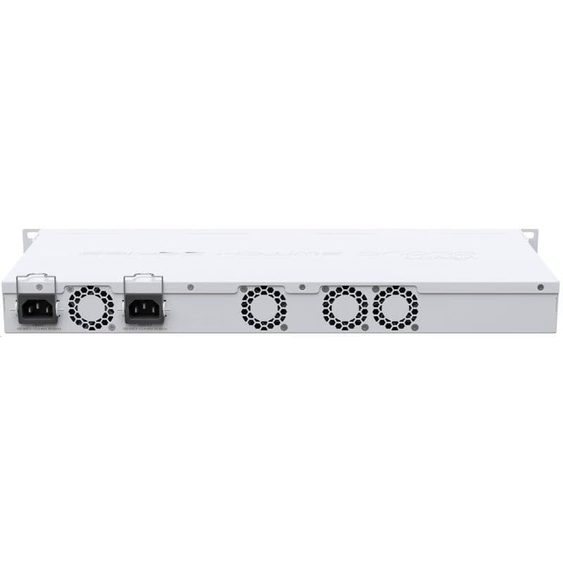 MikroTik Cloud Router Switch CRS312-4C + 8XG-RM, 650MHz CPU, 64MB, 1x GLAN, 8x10G, 4x10G Combo, slot, vr. L5 2