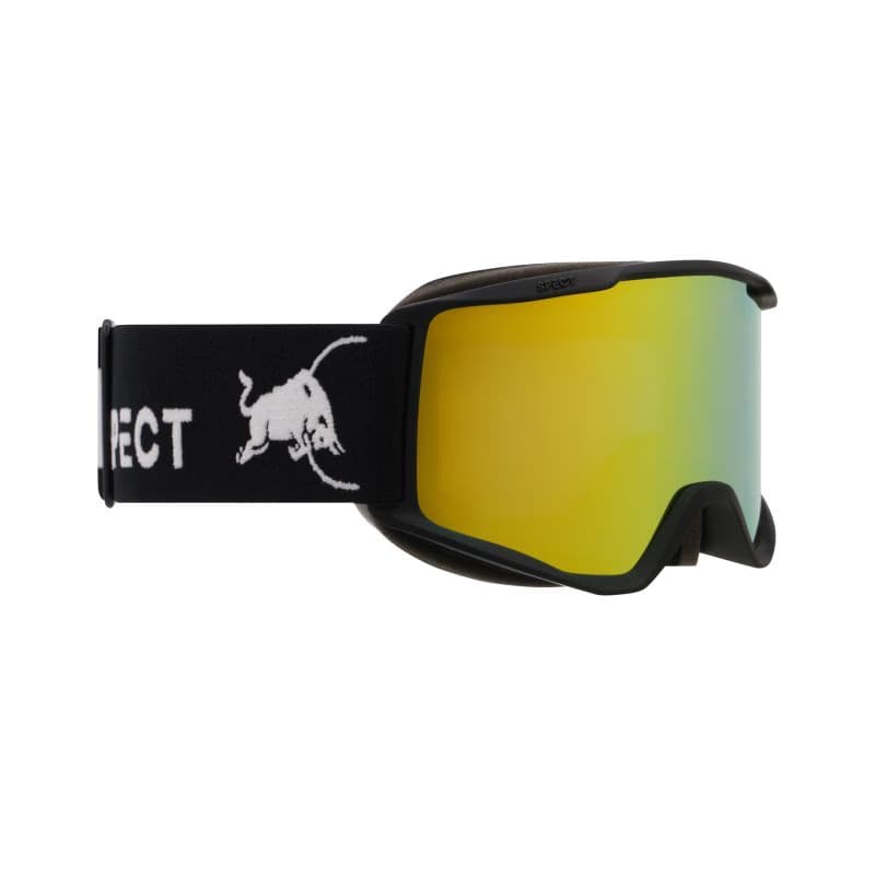 Lyžiarske okuliare RED BULL SPECT NEON 07YE2, black smoke with yellow mirror 2