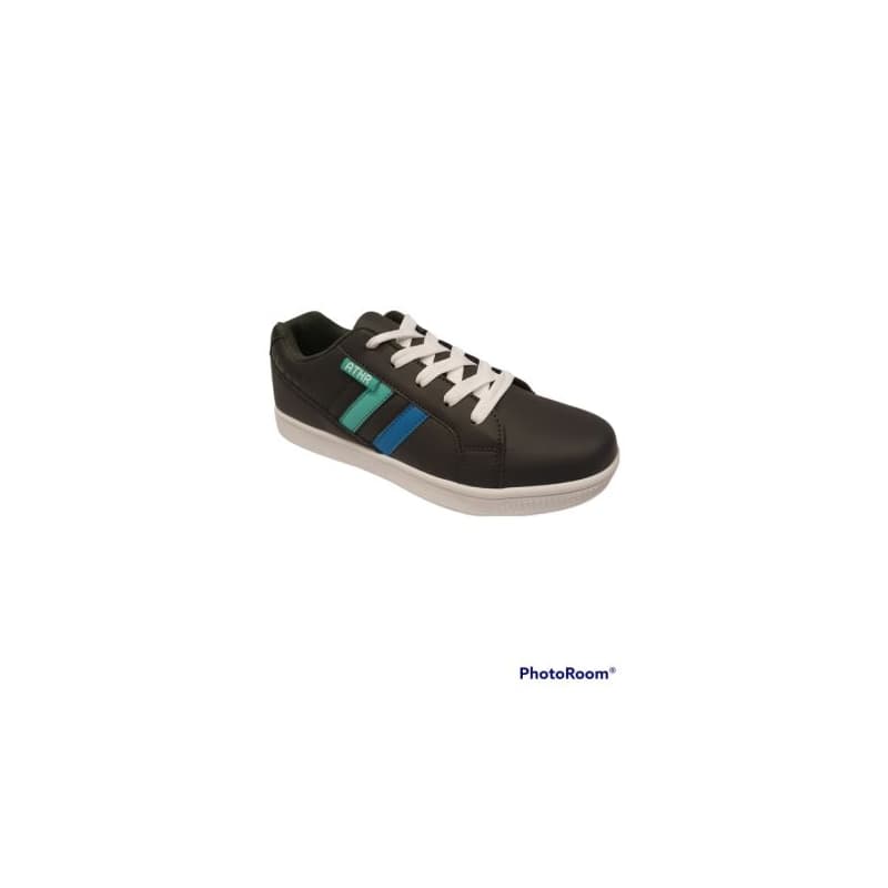 Juniorská rekreačná obuv AUTHORITY KIDS Arvin black swedish blue hol green 1
