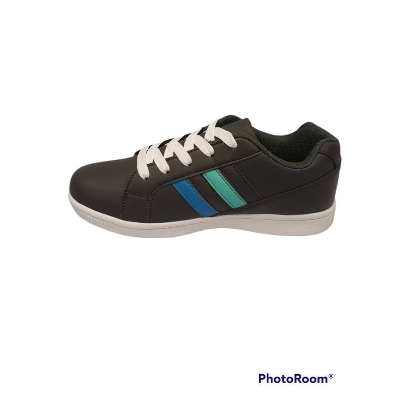 Juniorská rekreačná obuv AUTHORITY KIDS Arvin black swedish blue hol green 2