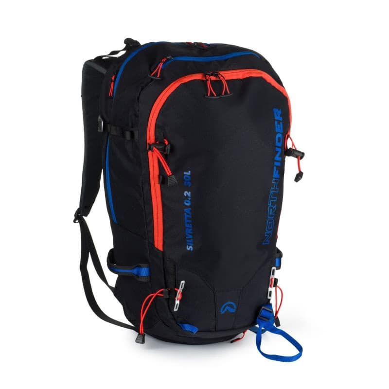 Skialp batoh NORTHFINDER SILVRETTA2-269-black 2