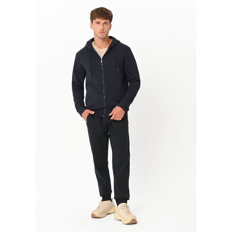 Pánska mikina so zipsom VOLCANO B-LERMO-600-NAVY 3