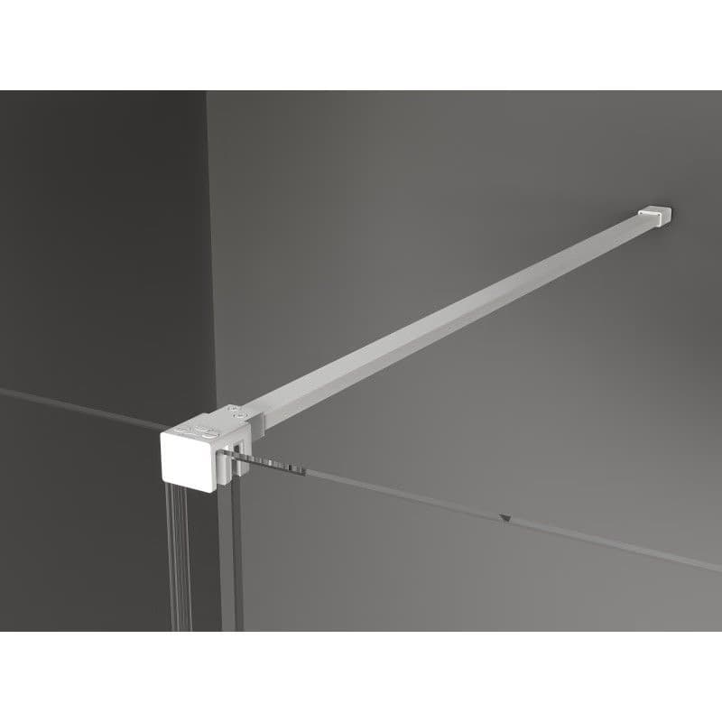 MEXEN/S - Velár posuvné sprchové dvere 160, transparent, biela 871-160-000-01-20 6