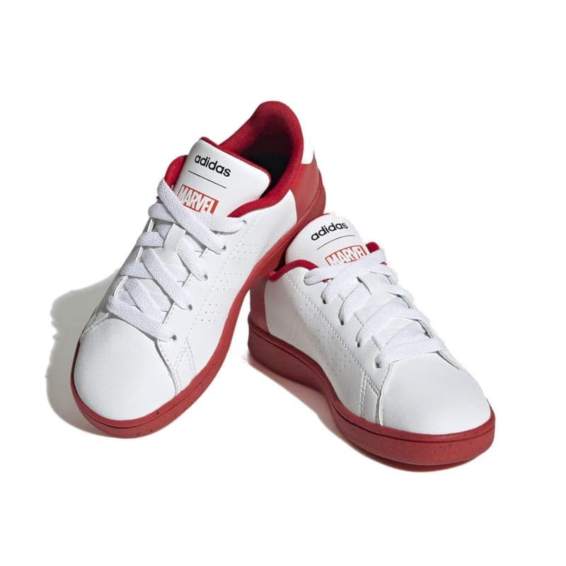 Chlapčenská rekreačná obuv ADIDAS Advantage Spiderman cloud white cloud white better scarlet 2
