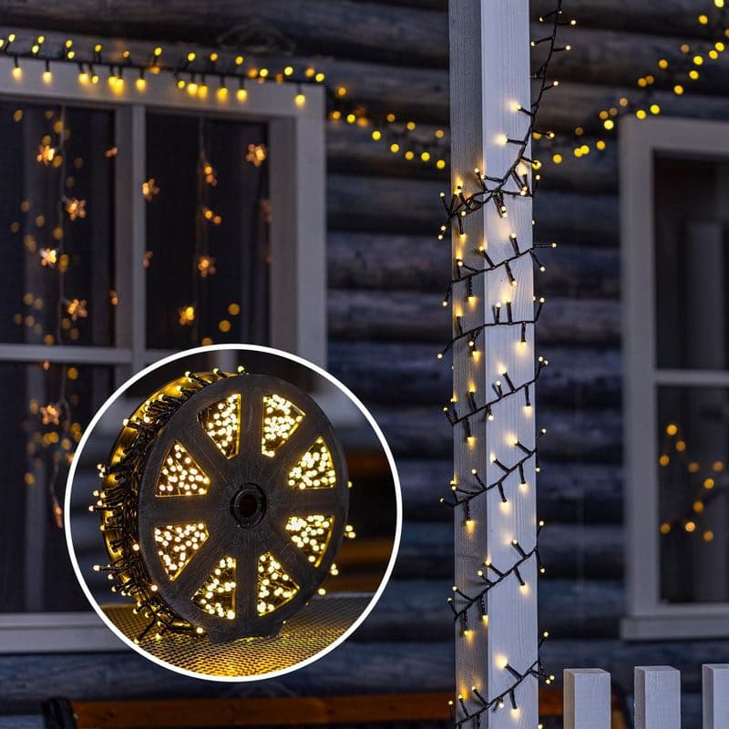 Svetelná reťaz LED na disku 1000 LED diód 1