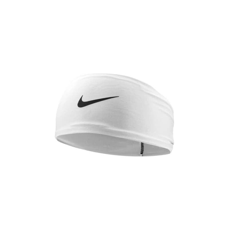 Čelenka NIKE DRI-FIT FURY CLASSIC WIDE HEADBAND WHITE BLACK BLACK 1