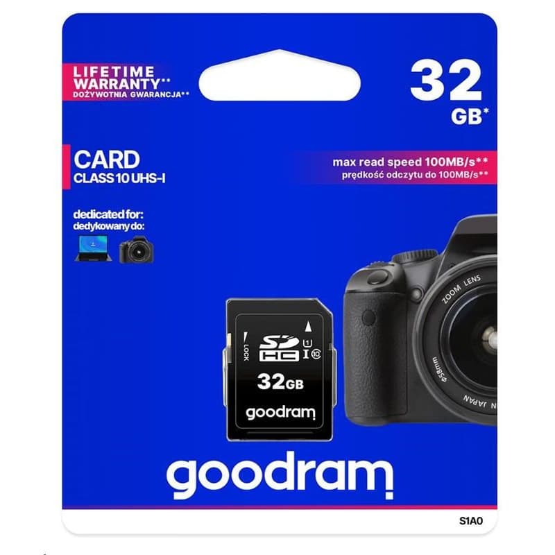 GOODRAM SDHC karta 32GB (R:100/W:10 MB/s) UHS-I Class 10 2